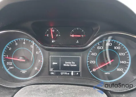 2017 Chevrolet Cruze Lt Auto из США, поврежденный, VIN 1G1BE5SMXH7271425